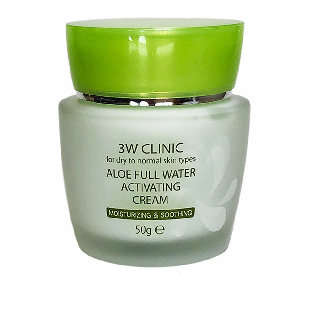 Увлажняющий крем с алоэ 3W Clinic Aloe Full Water Activating cream 50g - ALCHEMY