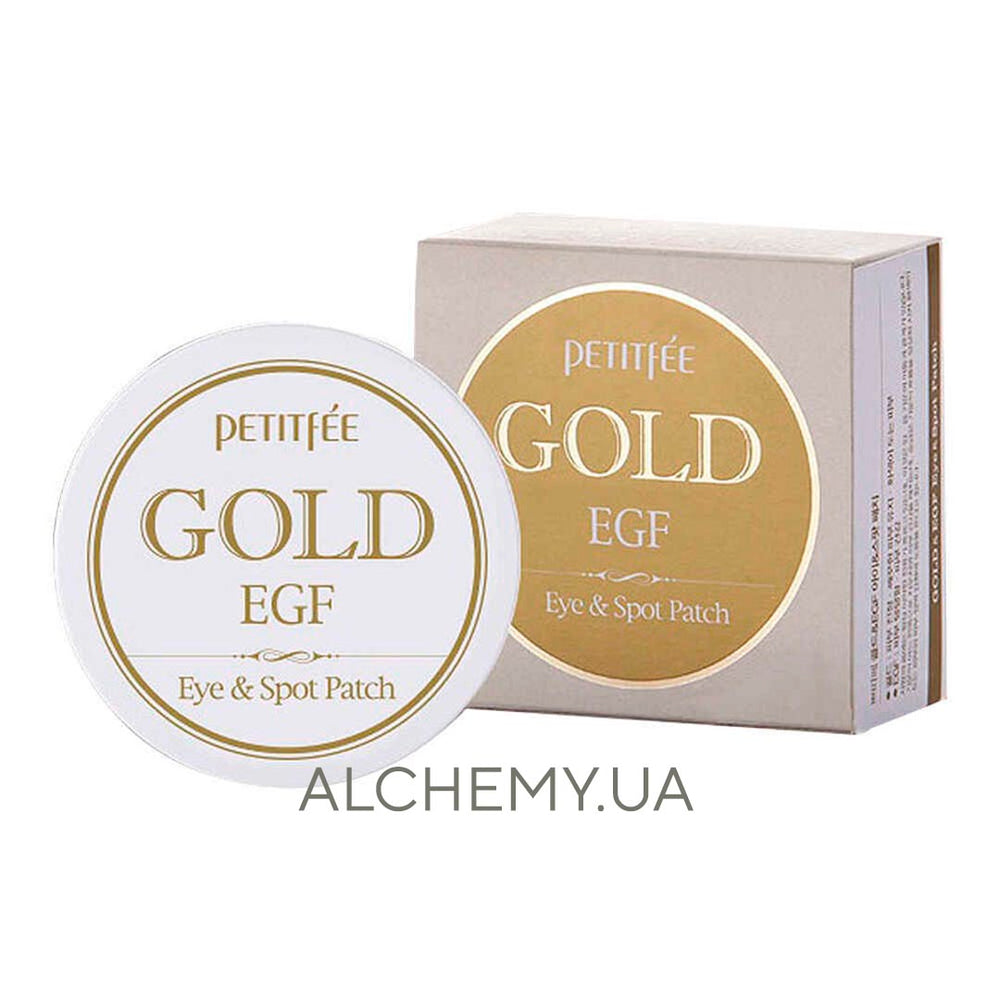 Гидрогелевые патчи с золотом и EGF Petitfee Gold EGF Eye & Spot Patch 90 pcs - ALCHEMY