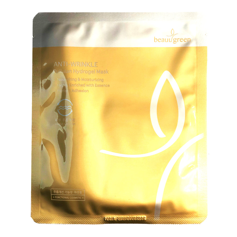 Гидрогелевая маска BeauuGreen Anti-Wrinkle Pullulan Hydrogel Mask - ALCHEMY