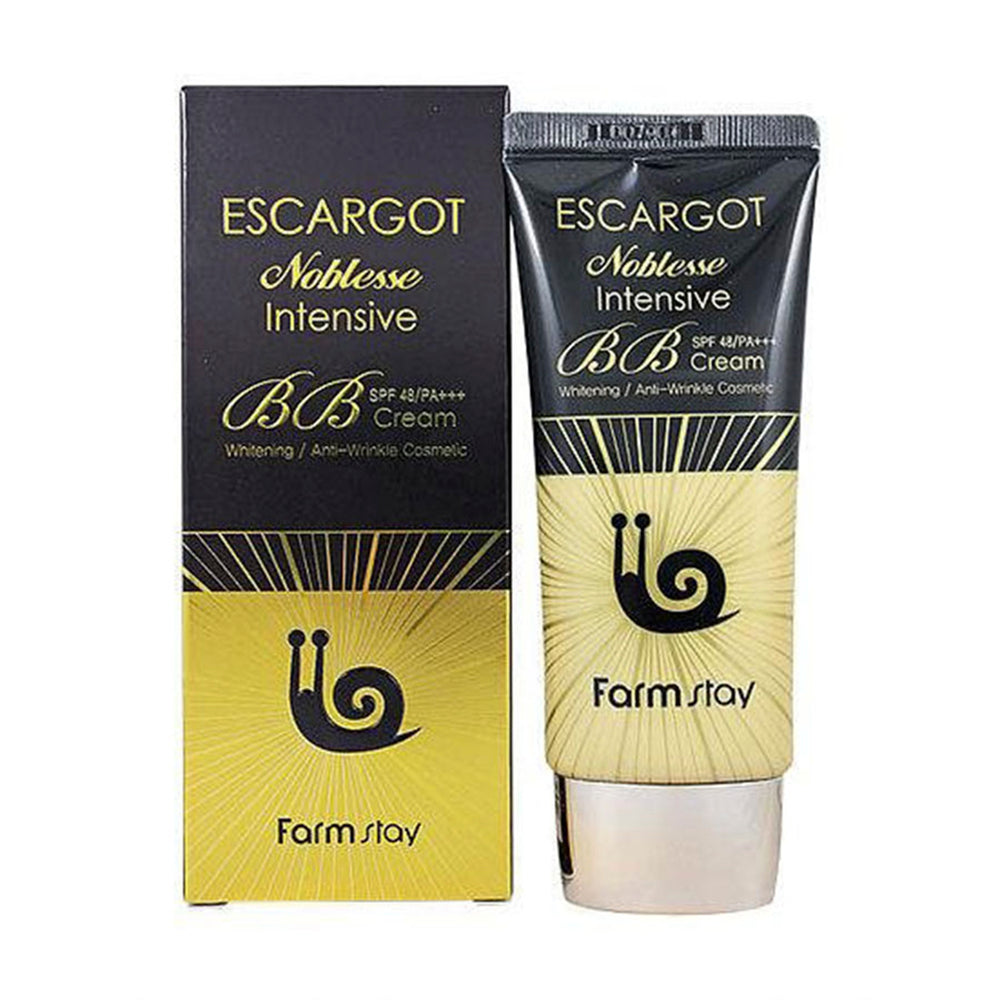 BB крем с муцином королевской улитки FARM STAY Escargot Noblesse Intensive BB Cream 50 ml - ALCHEMY