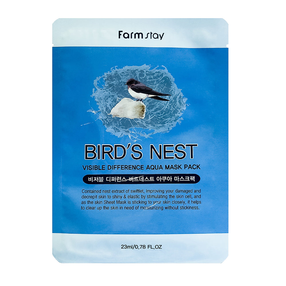 Тканевая маска FARM STAY Visible Difference Mask Sheet Birds Nest - ALCHEMY