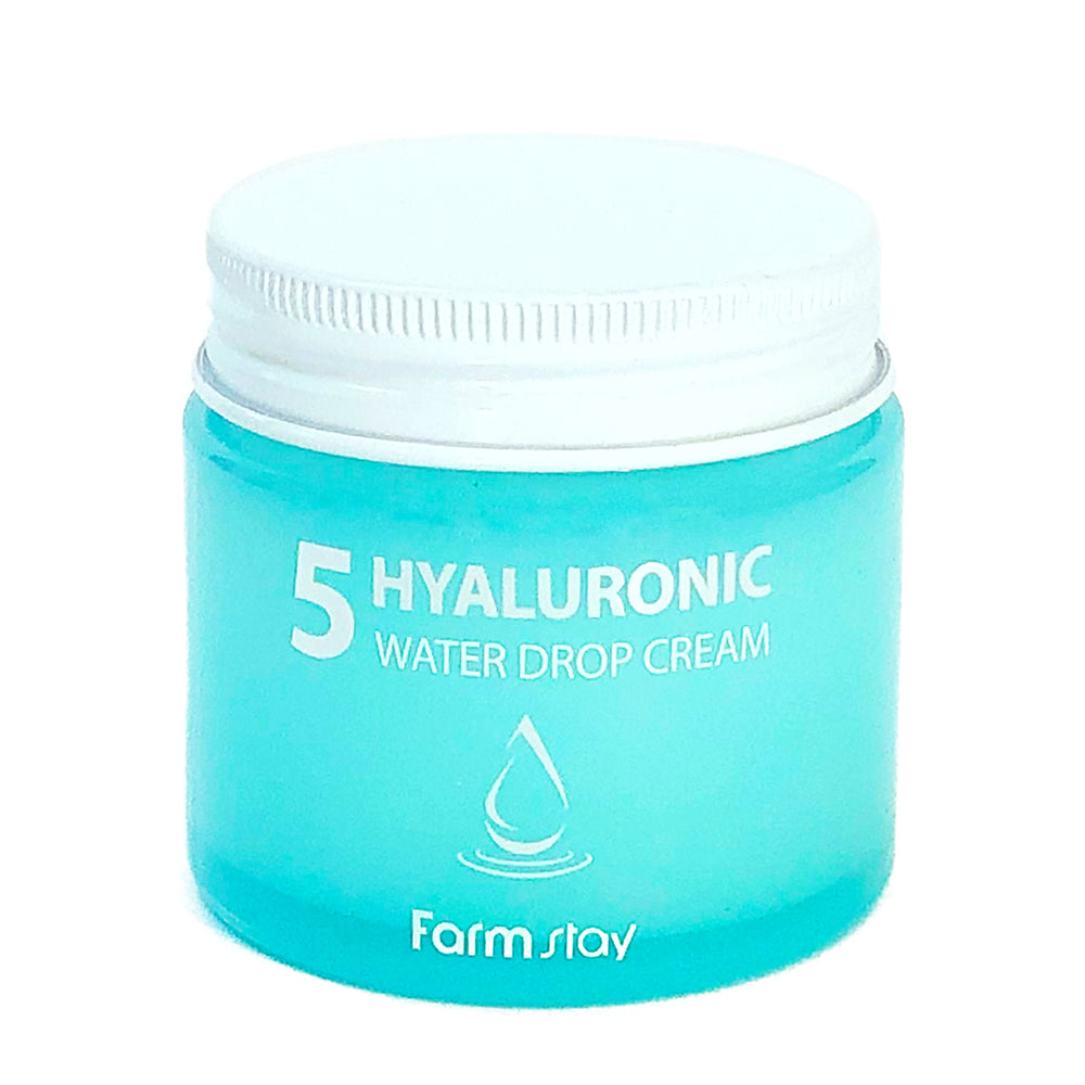 Увлажняющий крем FarmStay 5 Hyaluronic Water Drop Cream с гиалуроновой кислотой - ALCHEMY