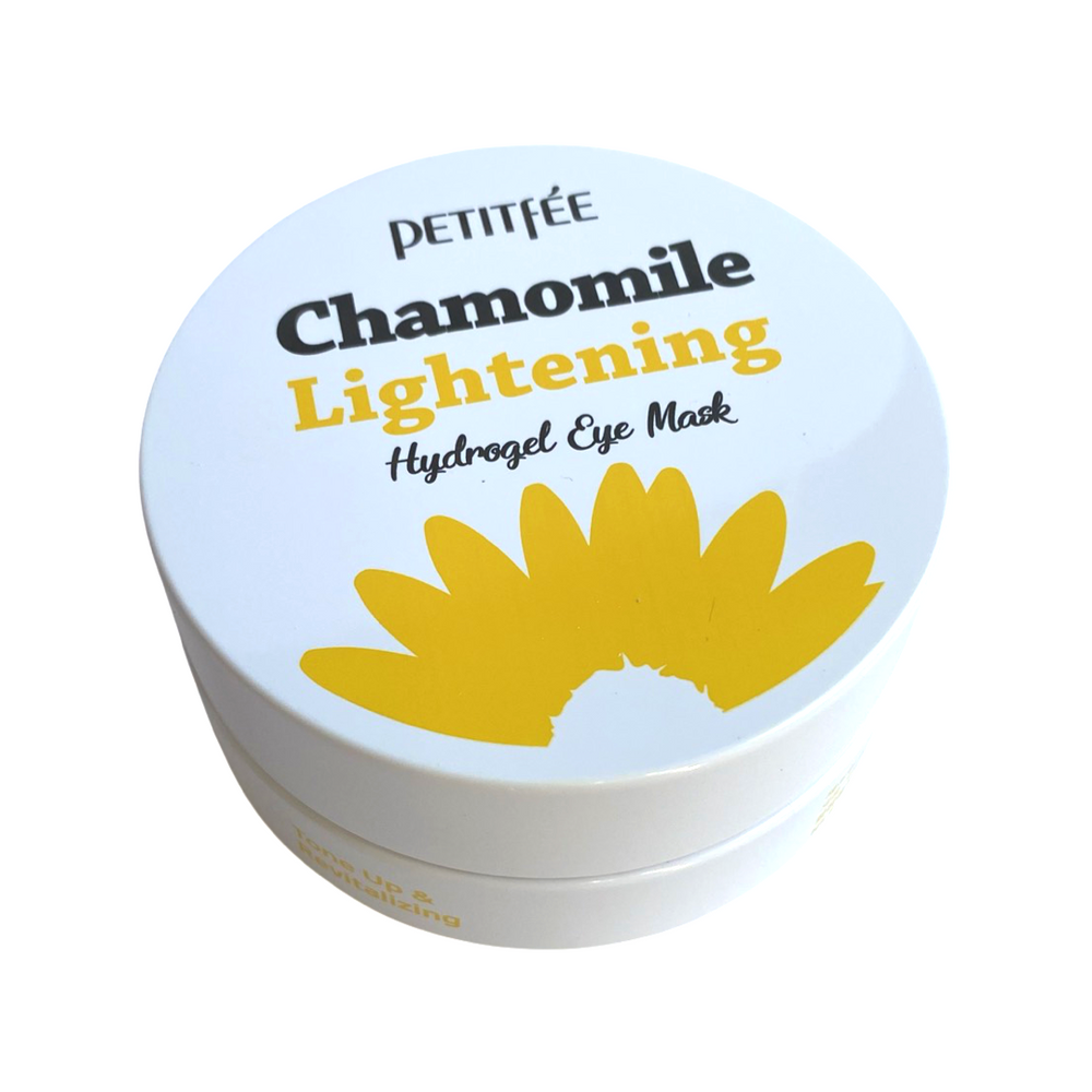 Осветляющие патчи с ромашкой PETITFEE Chamomile Lightening Hydrogel Eye Patch