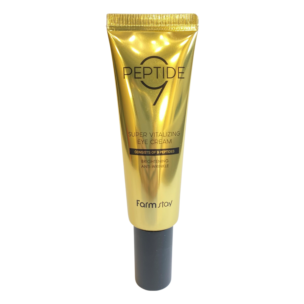 Крем для кожи вокруг глаз FARM STAY Peptide 9 Super Vitalizing Eye Cream