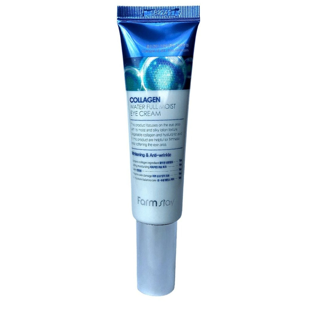 Увлажняющий крем для век Farm Stay Collagen Water Full Moist Eye Cream 50ml - ALCHEMY