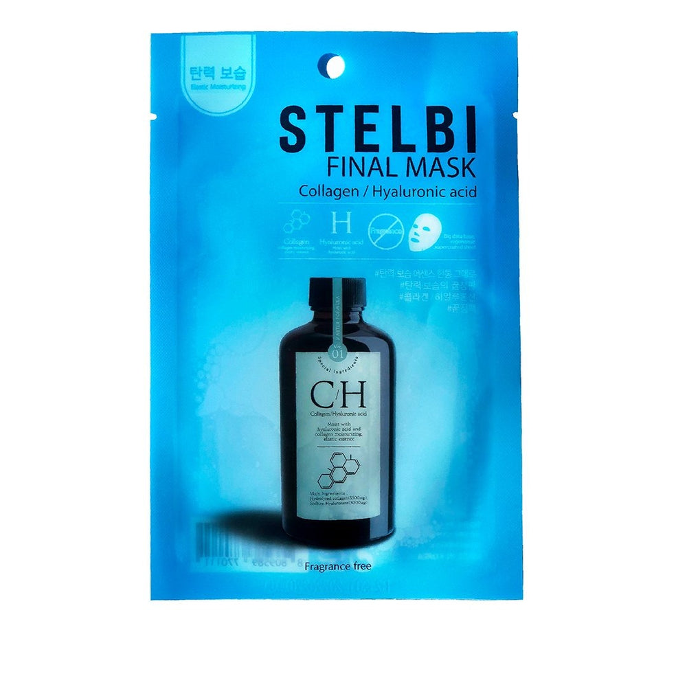 Антивозрастная тканевая маска STELBI Final Mask Collagen & Hyaluronic Acid - ALCHEMY