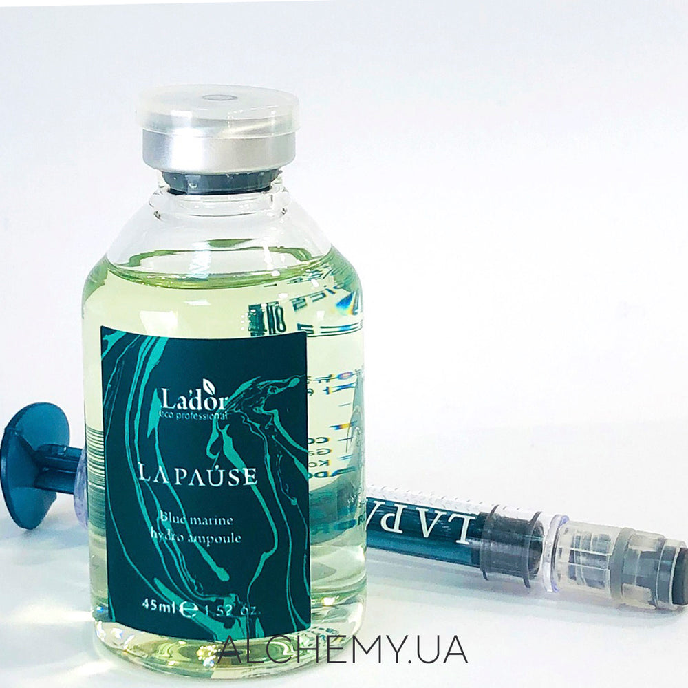 Увлажняющая сыворотка LA'DOR La-pause Blue Marine Hydro Ampoule 45 ml - ALCHEMY