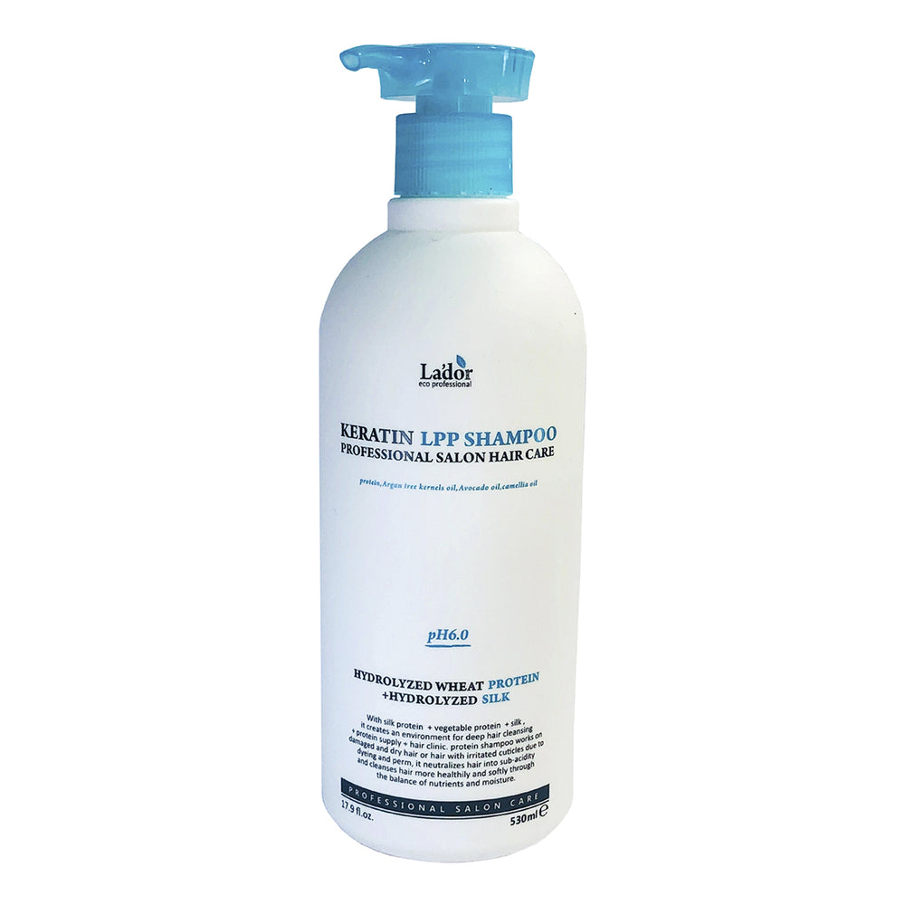 Натуральный органический шампунь для волос La'dor Keratin LPP Shampoo 530 ml - ALCHEMY