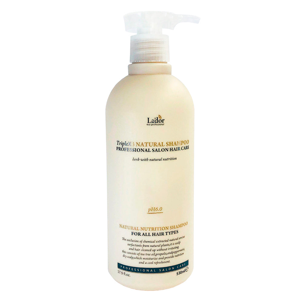 Органический шампунь с эфирными маслами La'dor Triplex Natural Shampoo 530 ml - ALCHEMY