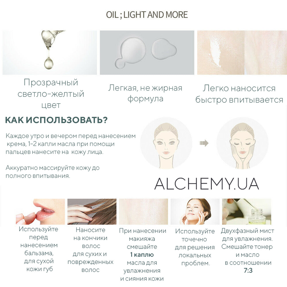 Супер питательная эссенция HUXLEY Oil; Light And More 5 ml - ALCHEMY