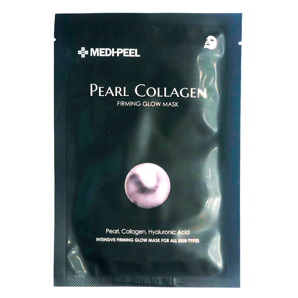 Тканевая маска с жемчужной пудрой Medi-peel Pearl Collagen Firming Glow Mask - ALCHEMY