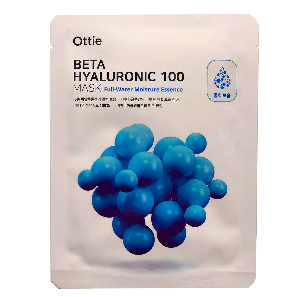 Тканевая маска увлажняющая  Ottie Beta Hyaluronic 100 Mask - ALCHEMY