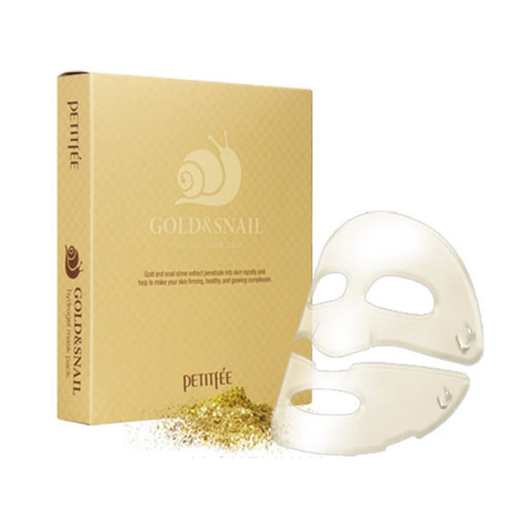 Гидрогелевая маска Petitfee Gold & Snail Hydrogel Mask Pack - ALCHEMY