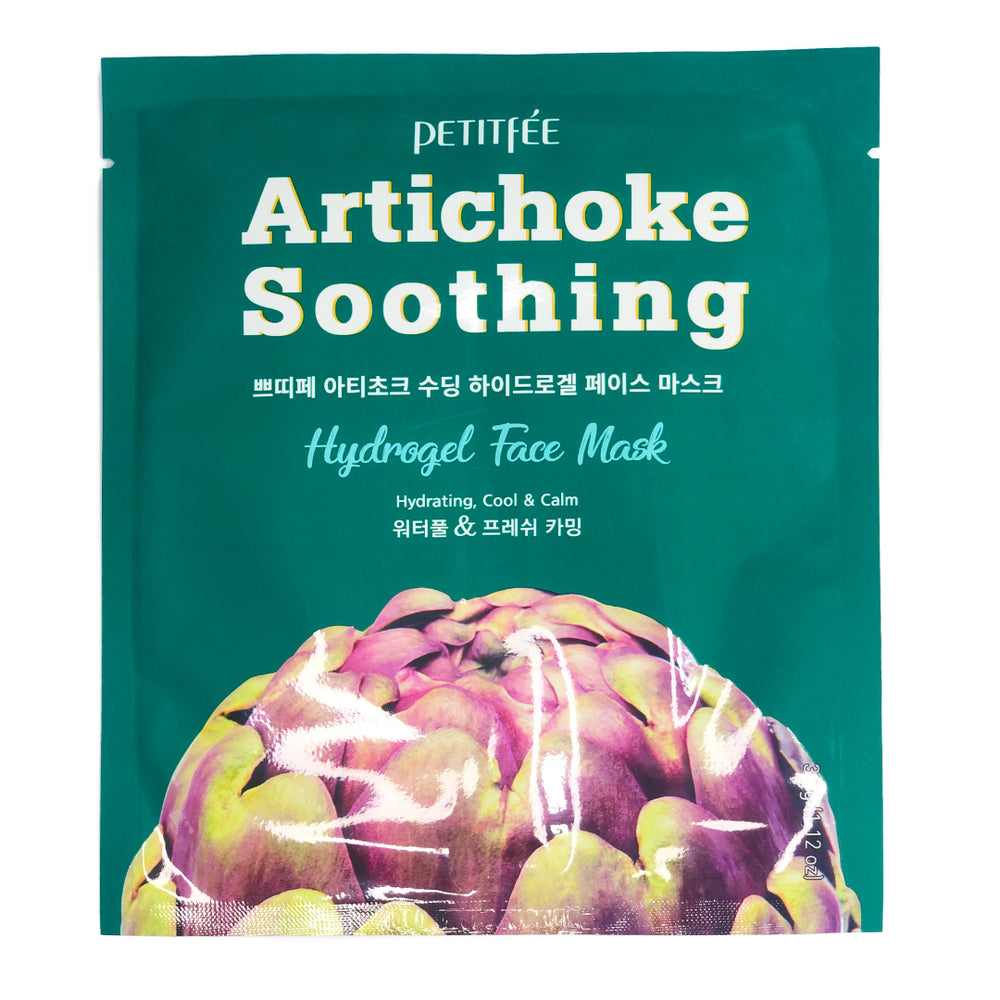 Гидрогелевая маска Petitfee Artichoke Soothing Hydrogel Face Mask - ALCHEMY