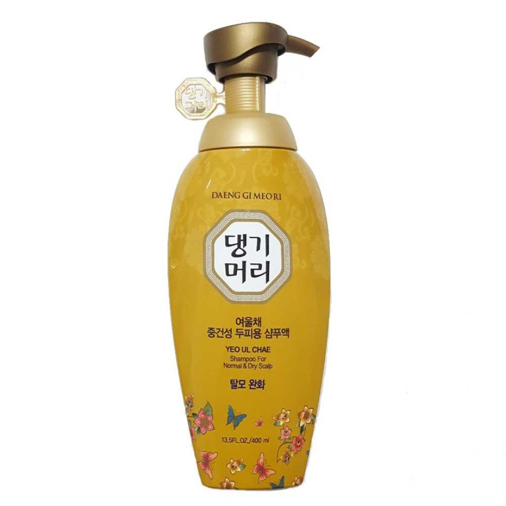 Шампунь для сухих и нормальных волос Daeng Gi Meo Ri Yeo Ul Chae Shampoo (For Nomal & Dry Scalp) с женьшенем