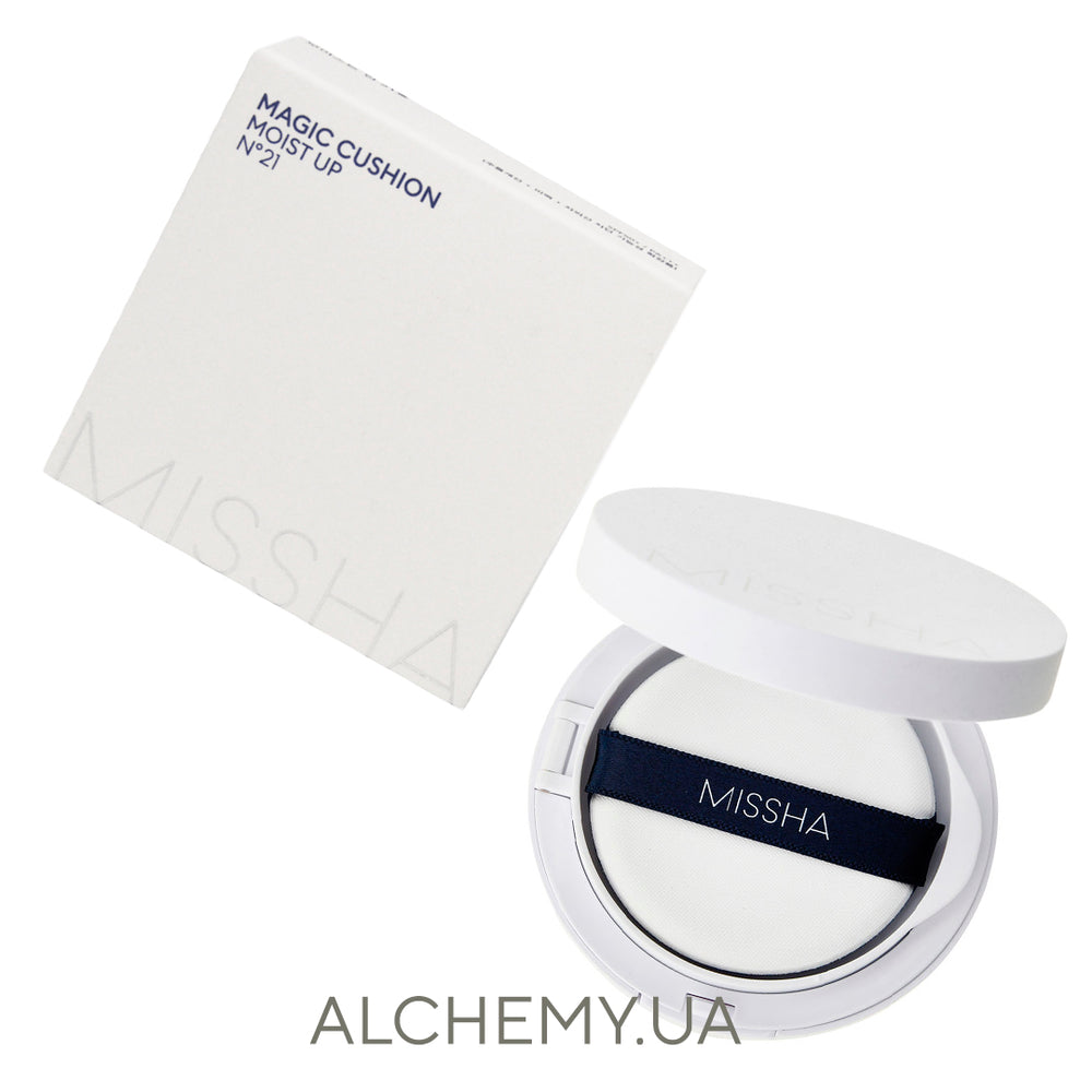 Увлажняющий тональный кушон Missha M Magic Cushion Moist Up SPF50+/PA+++ №21 - ALCHEMY
