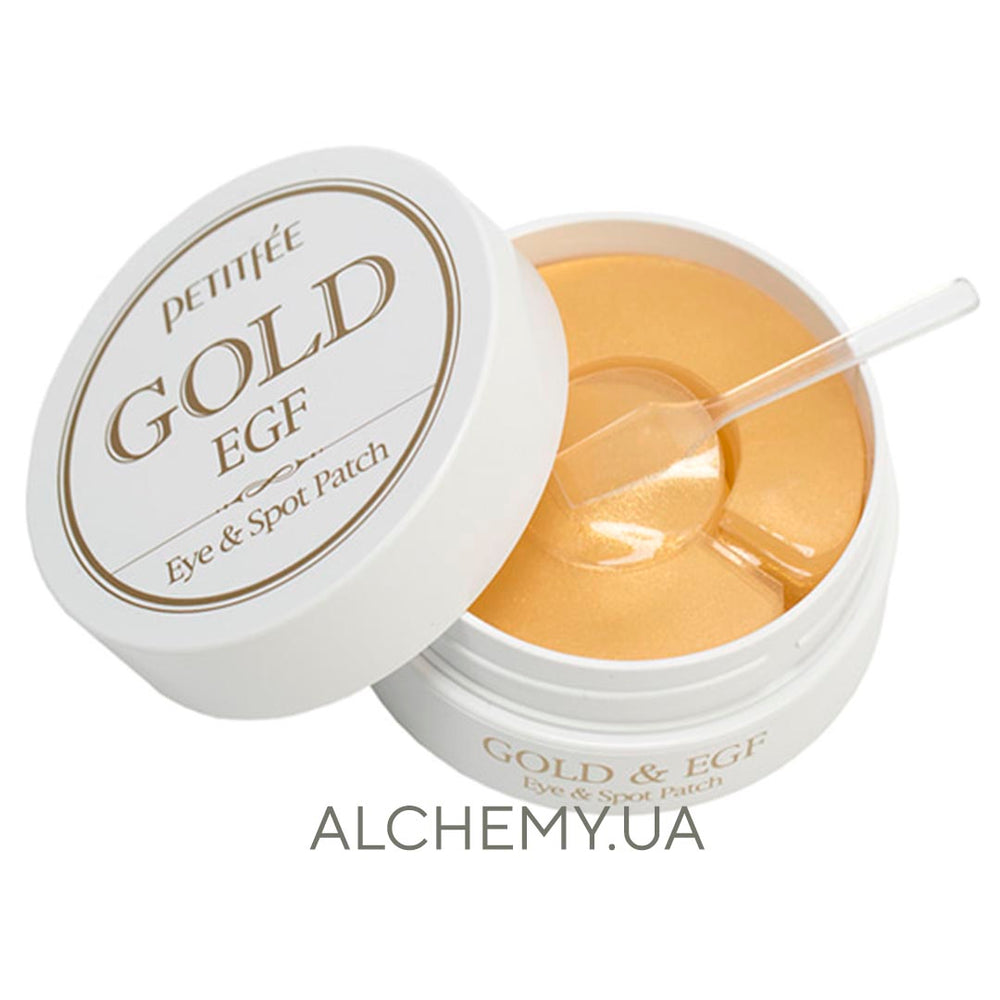 Гидрогелевые патчи с золотом и EGF Petitfee Gold EGF Eye & Spot Patch 90 pcs - ALCHEMY