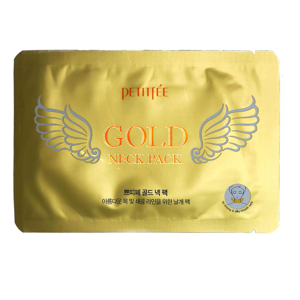 Гидрогелевая маска для зоны шеи Petitfee Gold Neck Pack - ALCHEMY